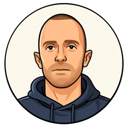 Cartoon headshot of Ryan Koch